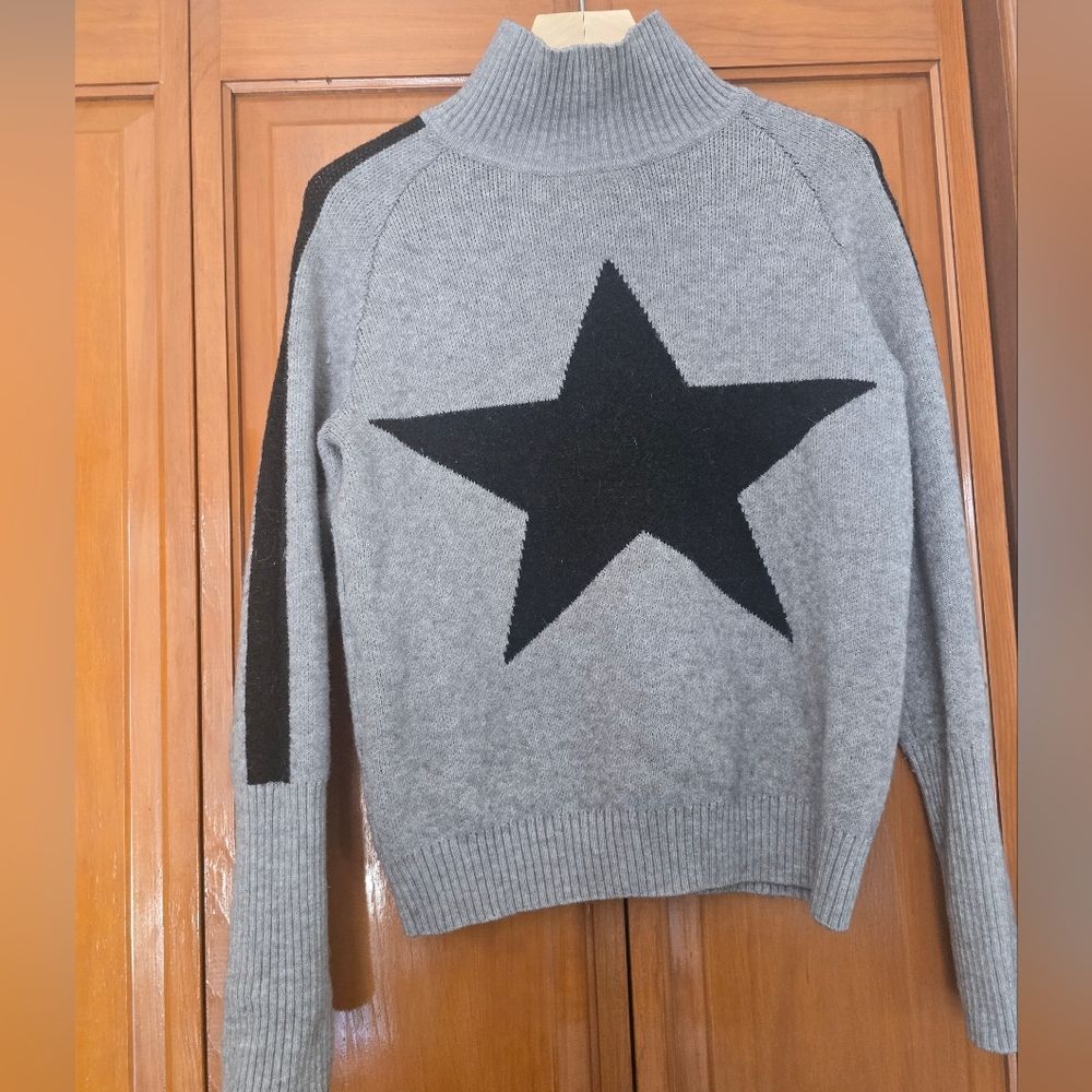 Gray Star Sweater